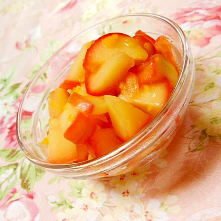 ❤柚子と林檎のコンポート❤